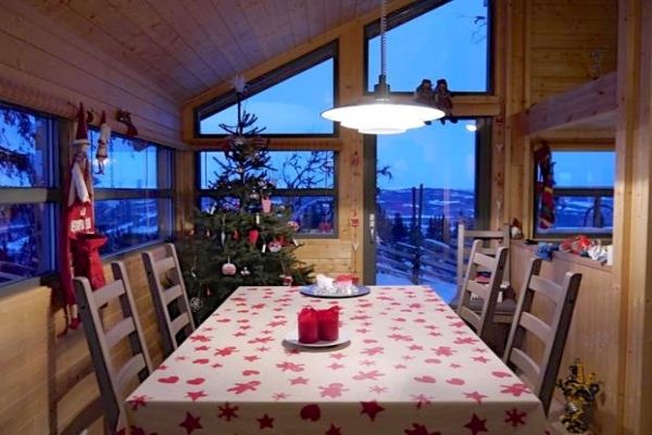 Julepyntet på Blåbergi Julepyntet på Blåbergi